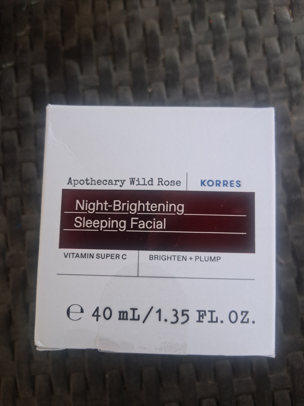 Korres Night-Brightening Sleeping Facial Creme